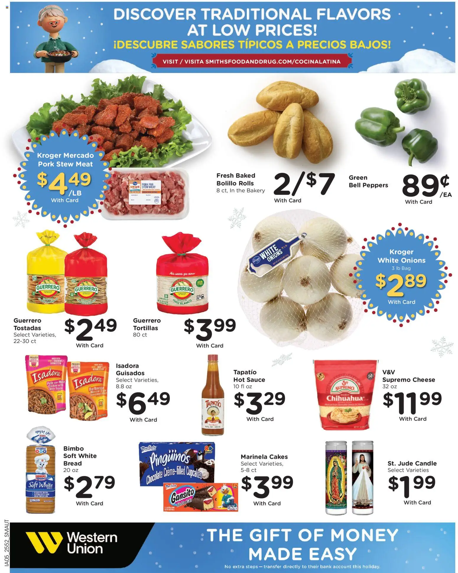 Smith's Weekly Ad - NM - valid from 28.01.2026 | Page: 10 | Products: Bread, Pork, Sauce, Bag