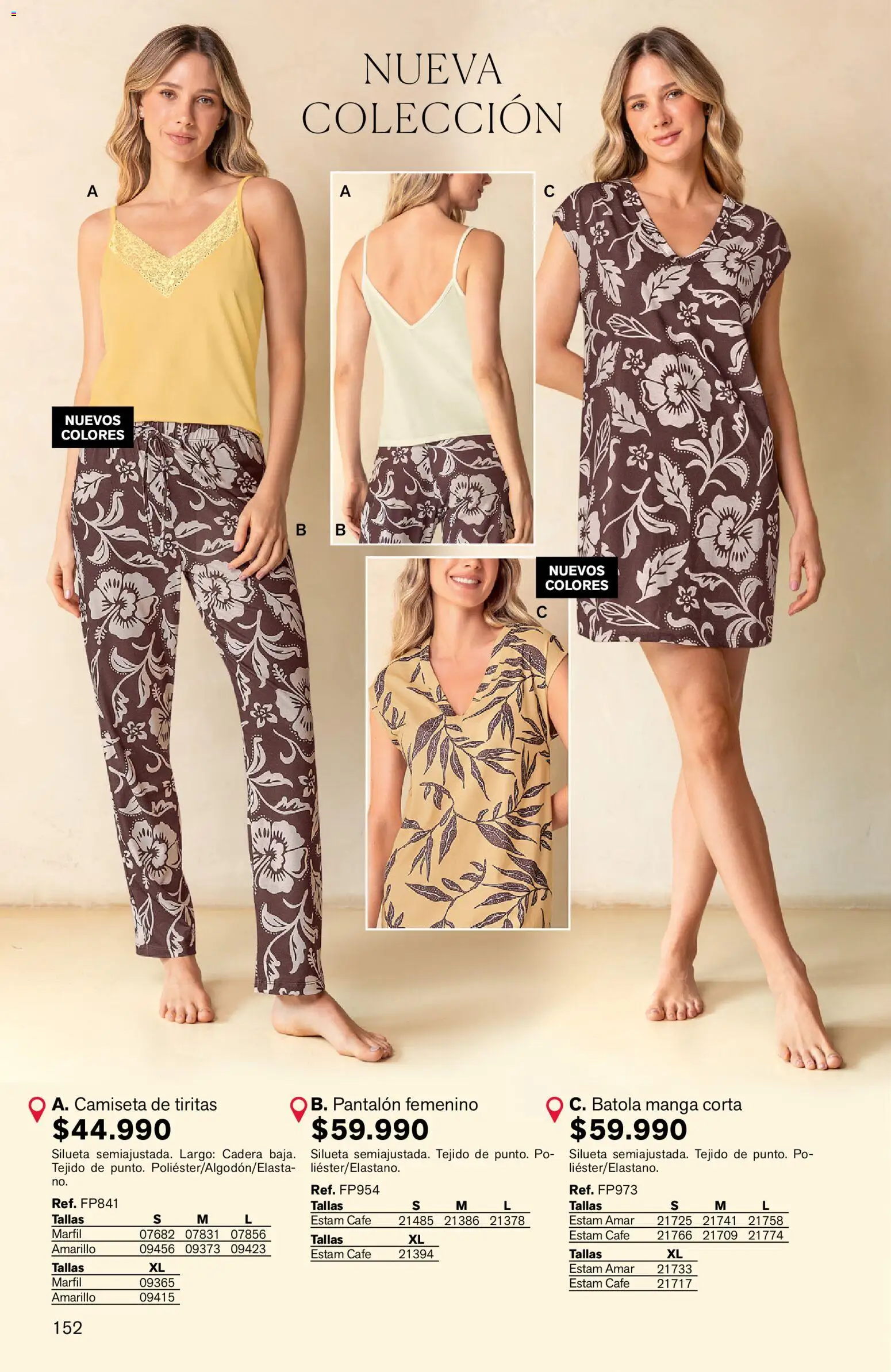 Leonisa revista - valida desde el 03.04.2026 | Página: 152 | Productos: Camiseta, Café