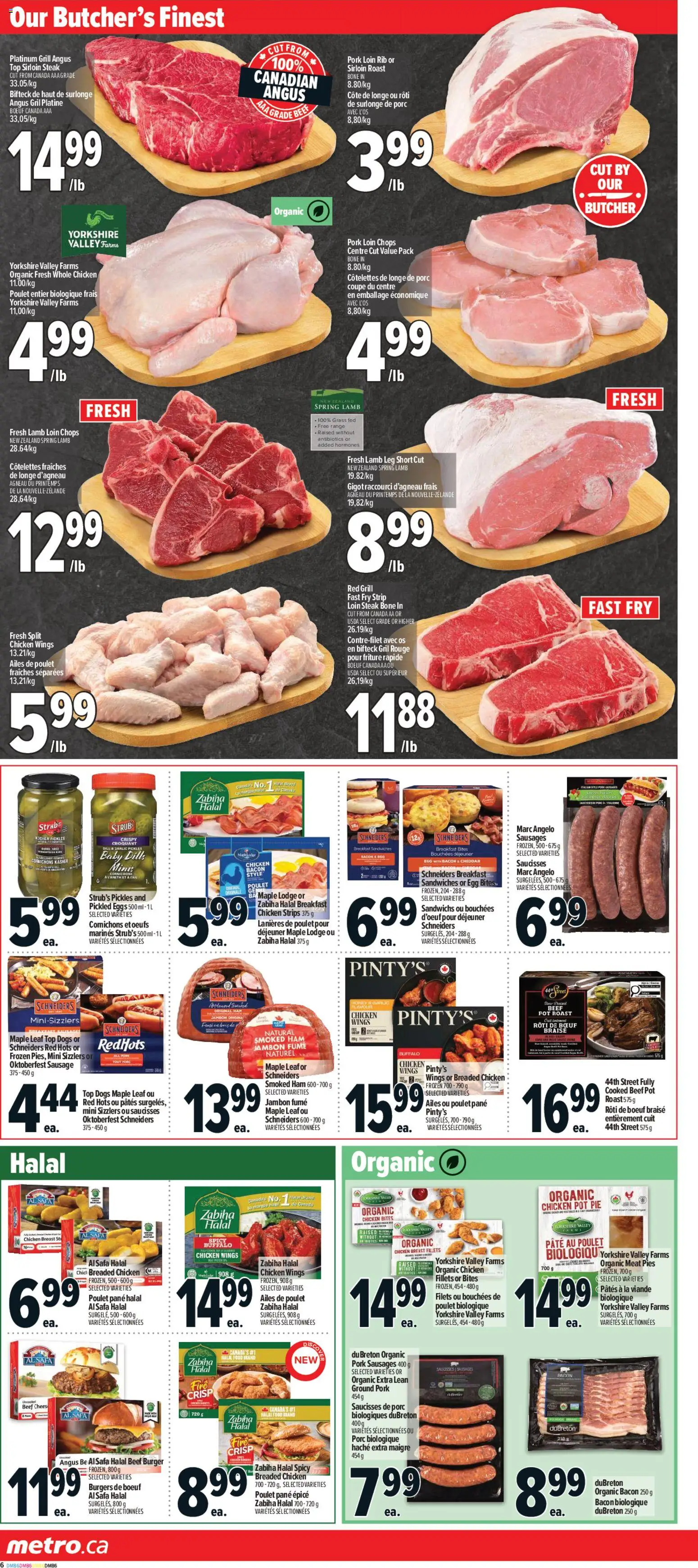 Metro flyer valid from 22.01.2026 | Page: 11 | Products: Chicken wings, Bra, Chicken, Pork