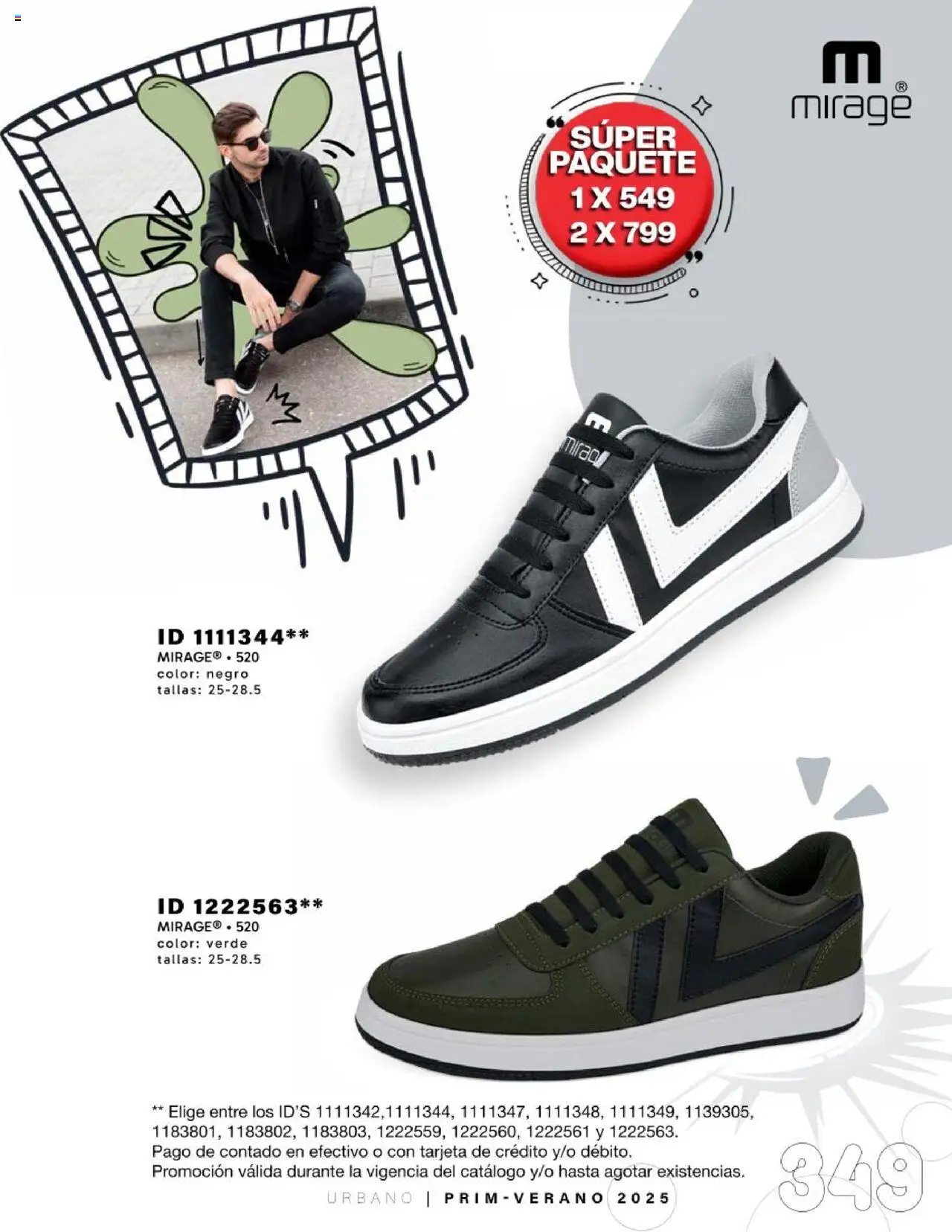 Nuevas ofertas de Price Shoes válidas en toda la República Mexicana desde el 24.01.2025. ¡Encuentra las mejores ofertas en Price Shoes catálogo Urbano! | Página: 349
