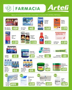 Vista previa de Arteli - Folleto Quincenal, nuevo folleto de la tienda, válido en México a partir del 07.10.2025 | Página: 12 | Productos: Bálsamo, Antigripal