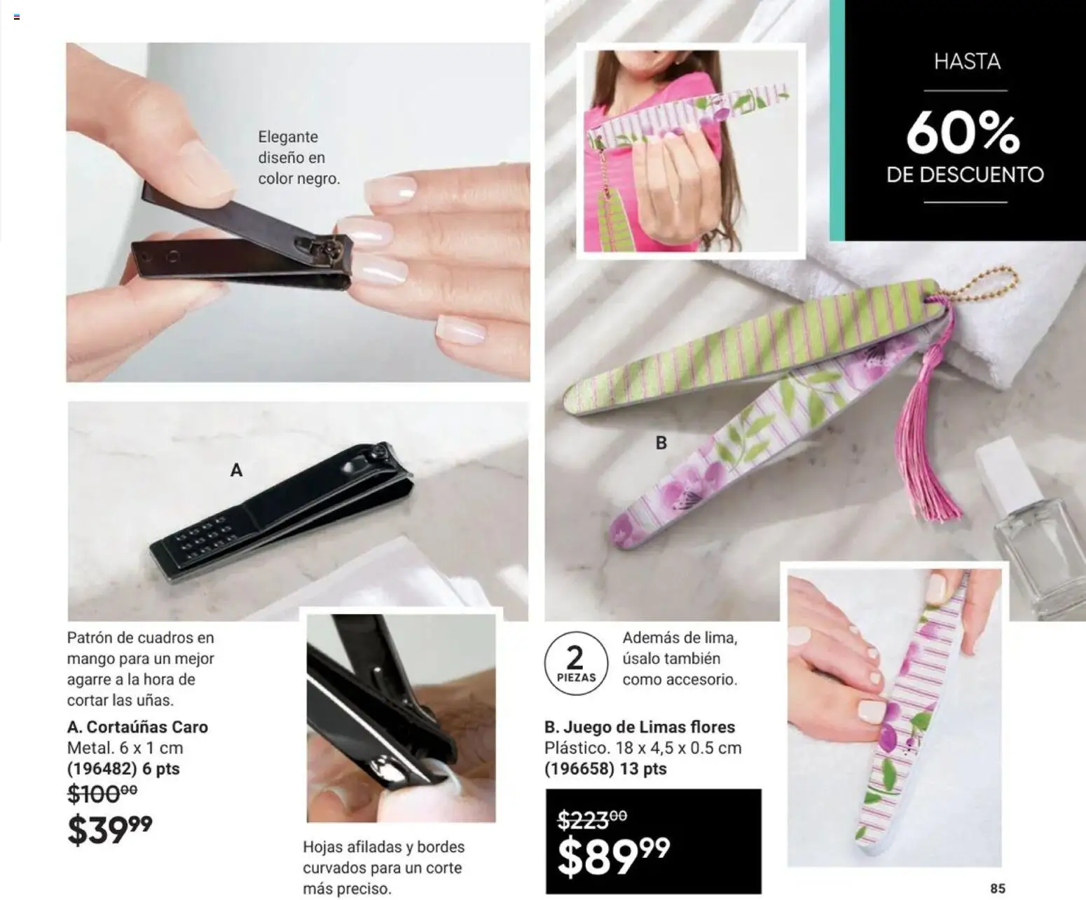 Nuevas ofertas de AVON válidas en toda la República Mexicana desde el 20.12.2025. ¡Encuentra las mejores ofertas en AVON Casa & Estilo 1 2026! | Página: 87 | Productos: Mango, Juego