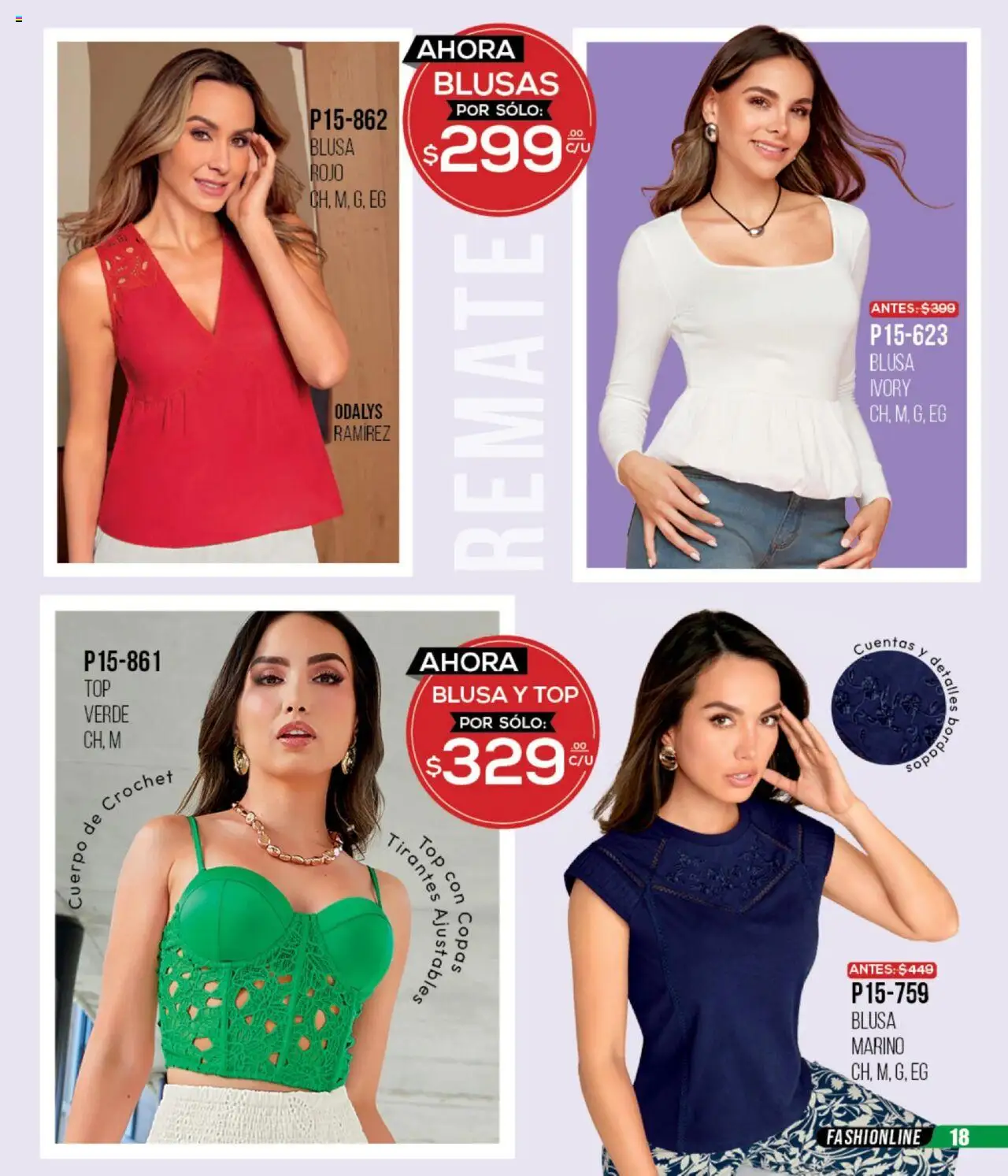 Nuevas ofertas de Cklass válidas en toda la República Mexicana desde el 13.08.2025. ¡Encuentra las mejores ofertas en Cklass - Catálogo Remate Total Calzado! | Página: 202 | Productos: Blusa, Top, Tirantes