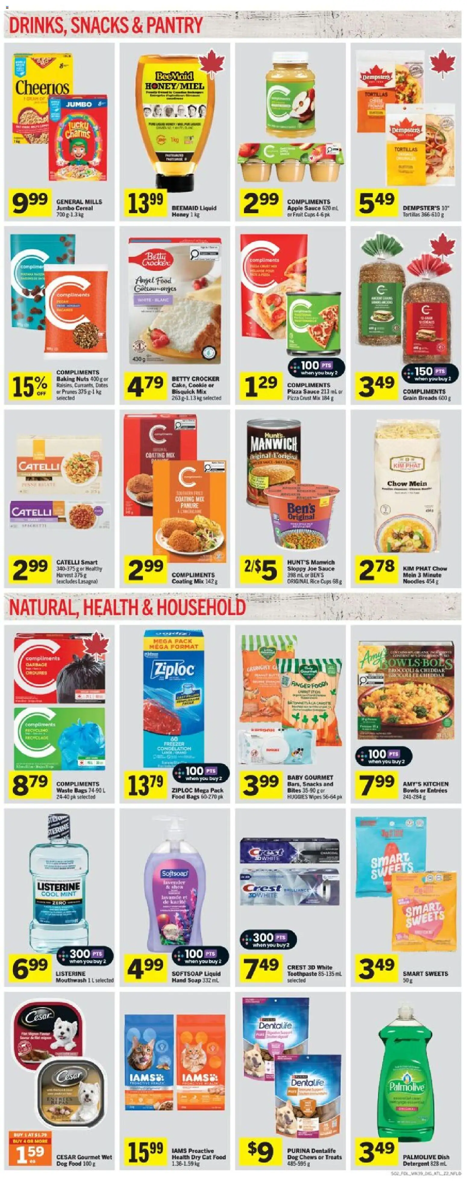 Foodland flyer valid from 22.01.2026 | Page: 6 | Products: Noodles, Nuts, Freezer, Pizza