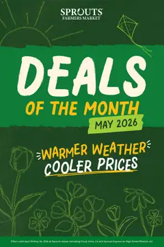 Preview of Sprouts weekly ads valid from 29.04.2026