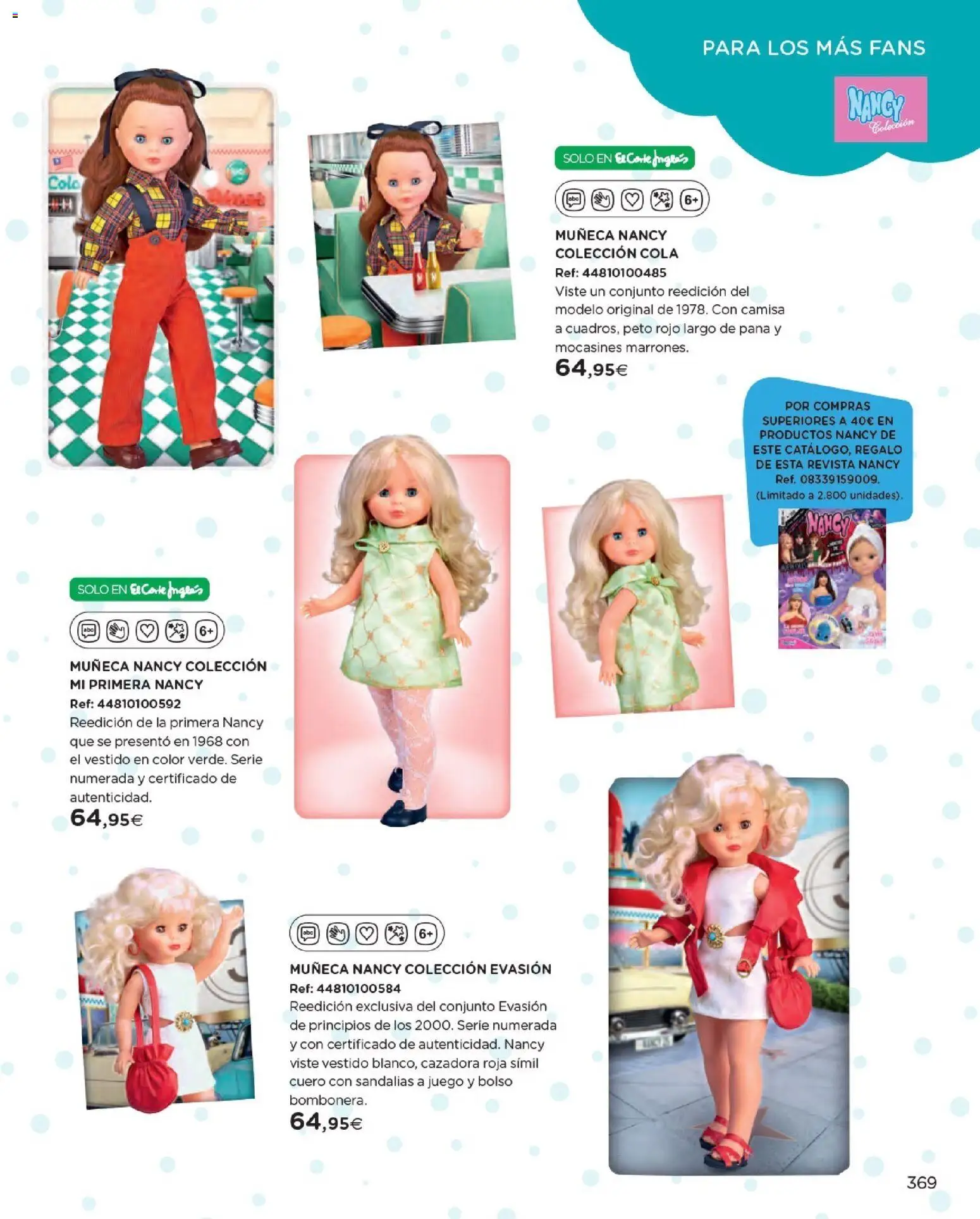 Nuevas ofertas de El Corte Inglés válidas en toda la República Mexicana desde el 27.10.2025. ¡Encuentra las mejores ofertas en El Corte Inglés catálogo Juguetes! | Página: 369 | Productos: Camisa, Bolso, Vestido, Conjunto