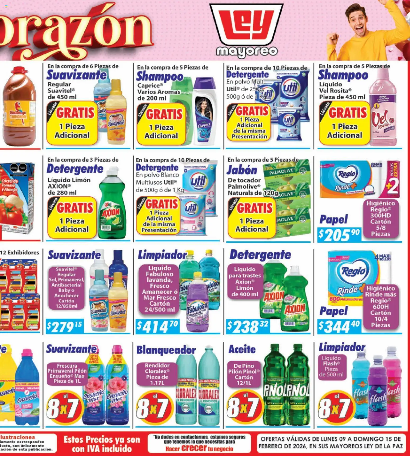 Nuevas ofertas de Casa Ley válidas en toda la República Mexicana desde el 09.02.2026. ¡Encuentra las mejores ofertas en Casa Ley folleto La Paz! | Página: 6