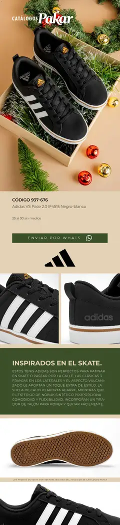 Vista previa de SC Pakar catálogo Regalos Premium, nuevo folleto de la tienda, válido en México a partir del 14.11.2025 | Página: 60 | Productos: Tenis