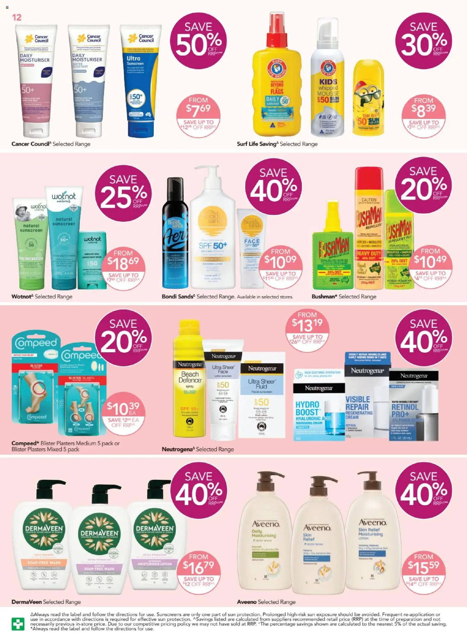 Terry White catalogue - valid from 01.01.2026 | Page: 12 | Products: Sunscreen, Lotion, Cream, Retinol