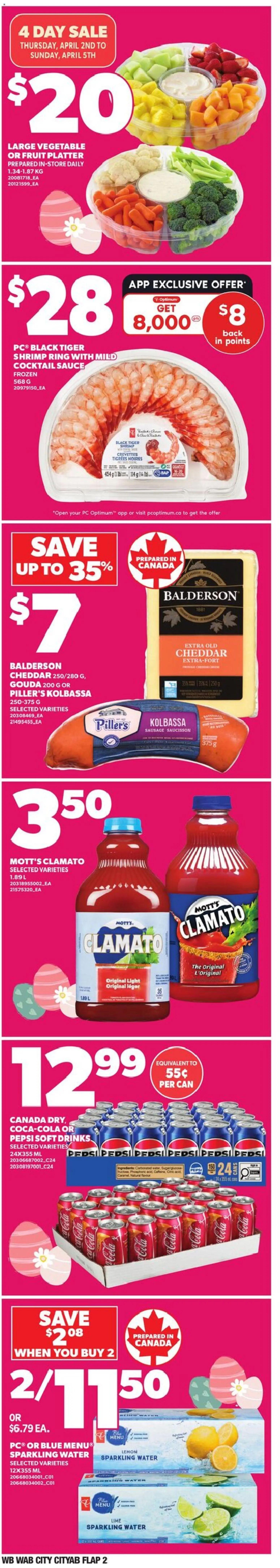 Loblaws flyer valid from 02.04.2026 | Page: 2 | Products: PC
