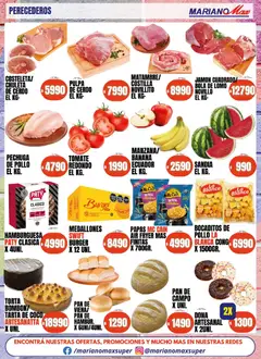 Vista previa Mariano Max - Catálogo válido desde el 04.11.2025 | Página: 5 | Productos: Pollo, Banana, Pan, Jamón
