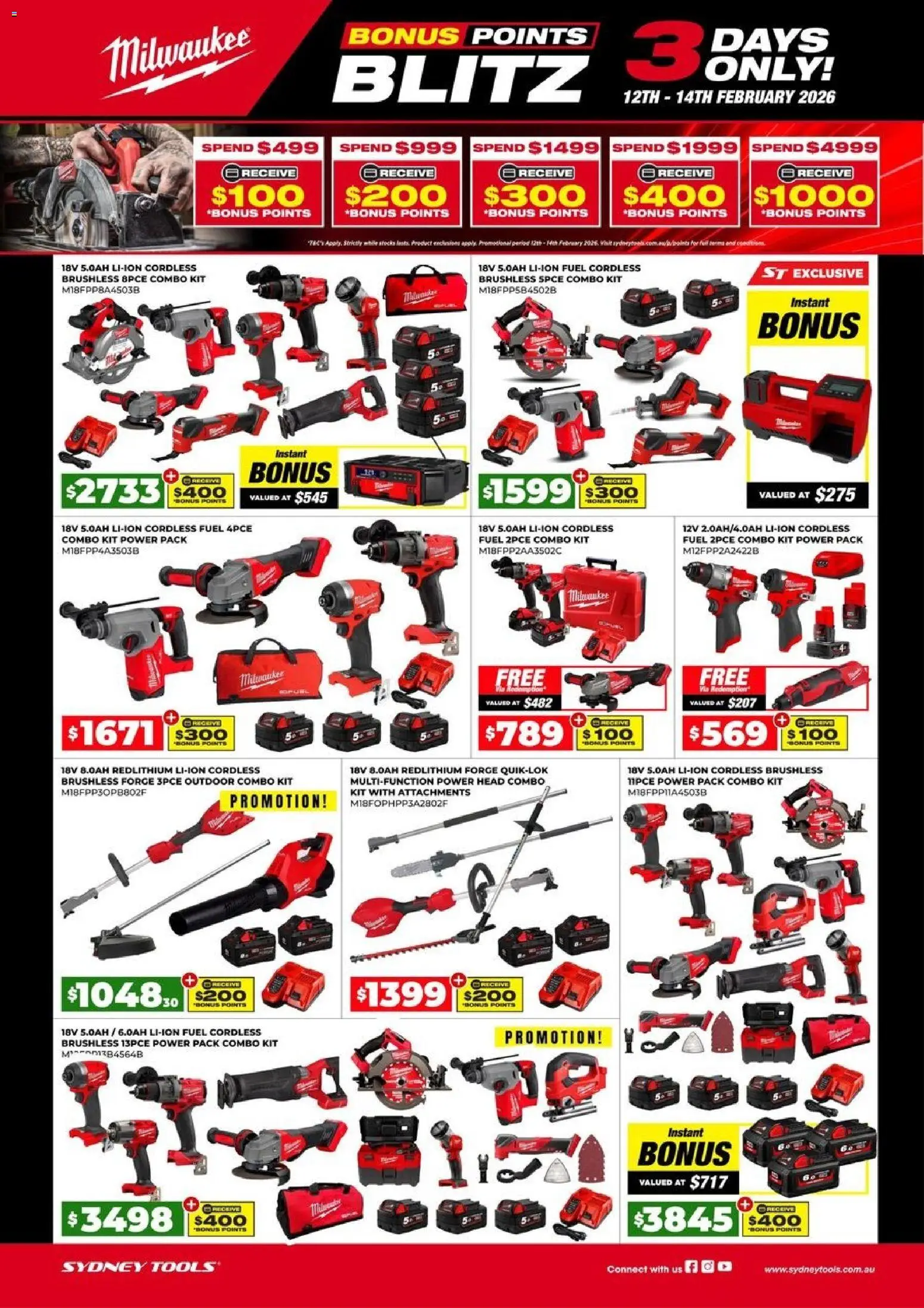 Sydney Tools catalogue - valid from 12.02.2026 | Page: 1 | Products: Tools
