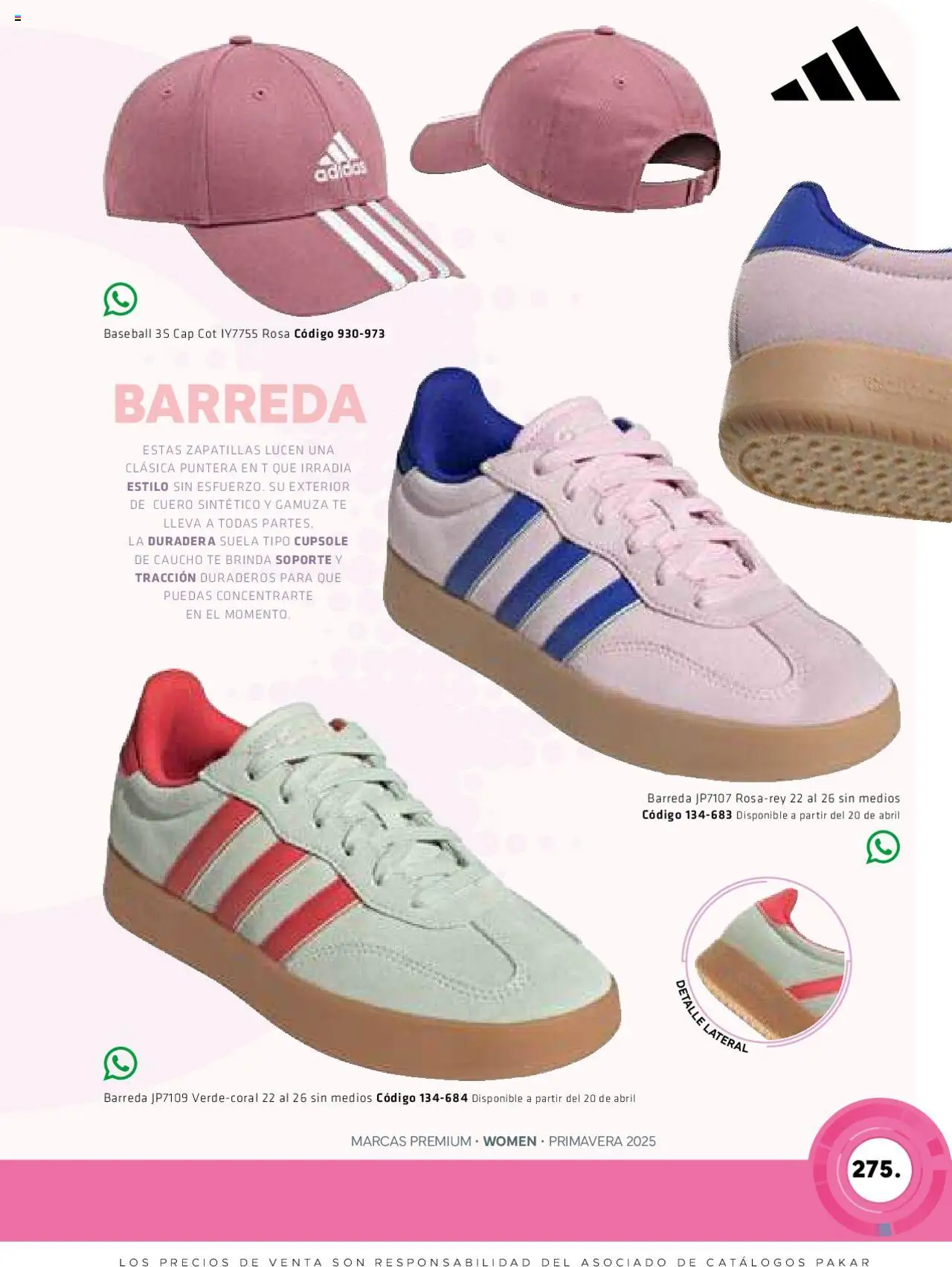 Nuevas ofertas de SC Pakar válidas en toda la República Mexicana desde el 06.03.2025. ¡Encuentra las mejores ofertas en SC Pakar catálogo Women! | Página: 275 | Productos: Gamuza, Zapatillas, Té