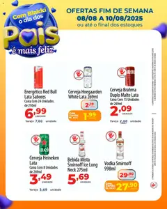 Akki Atacadista Folheto - válido de 08.08.2025 | Página: 4 | Produtos: Cerveja, Heineken, Vodka, Bebida
