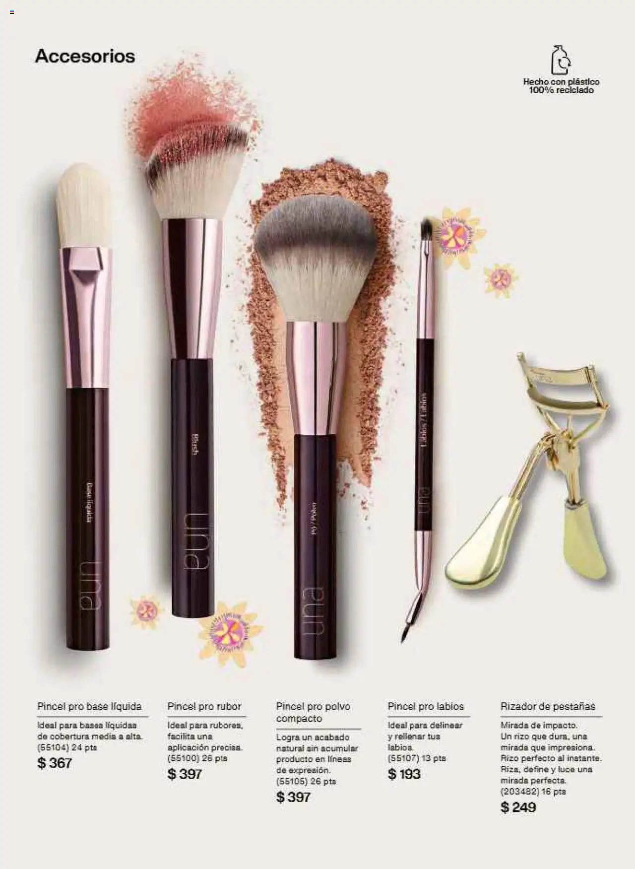 Nuevas ofertas de Natura válidas en toda la República Mexicana desde el 17.09.2025. ¡Encuentra las mejores ofertas en Natura - Campaña 15 2025! | Página: 64 | Productos: Pincel, Rizador, Polvo, Rubor