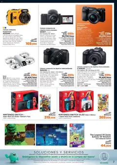 Vista previa de El Corte Inglés Black Friday, nuevo folleto de la tienda, válido en México a partir del 10.11.2025 | Página: 7 | Productos: Tablet, Cámara, Batería, Video