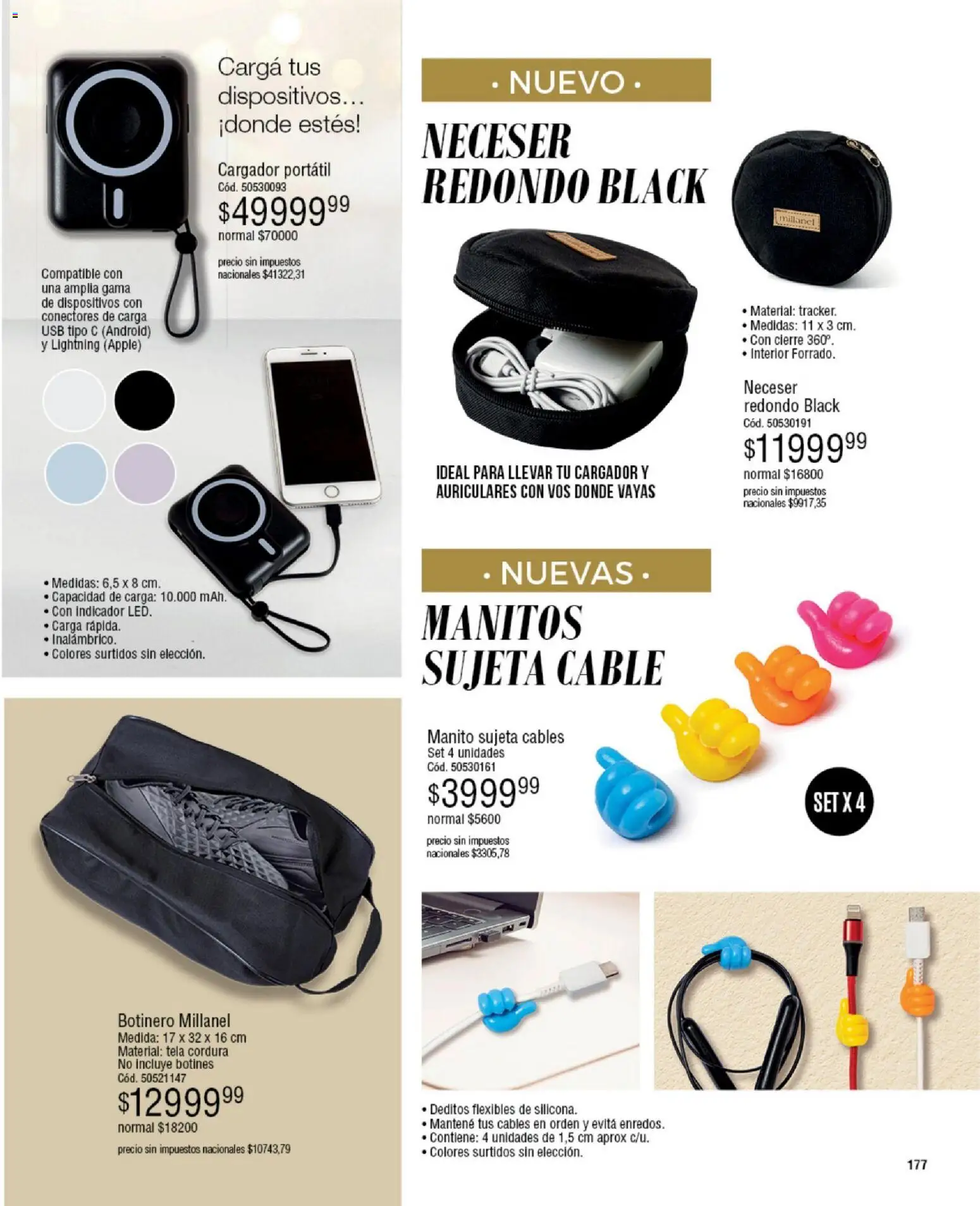 Millanel - Catálogo │ válido desde el 08.12.2025 | Página: 201 | Productos: Auriculares, Cable, Usb, Botines