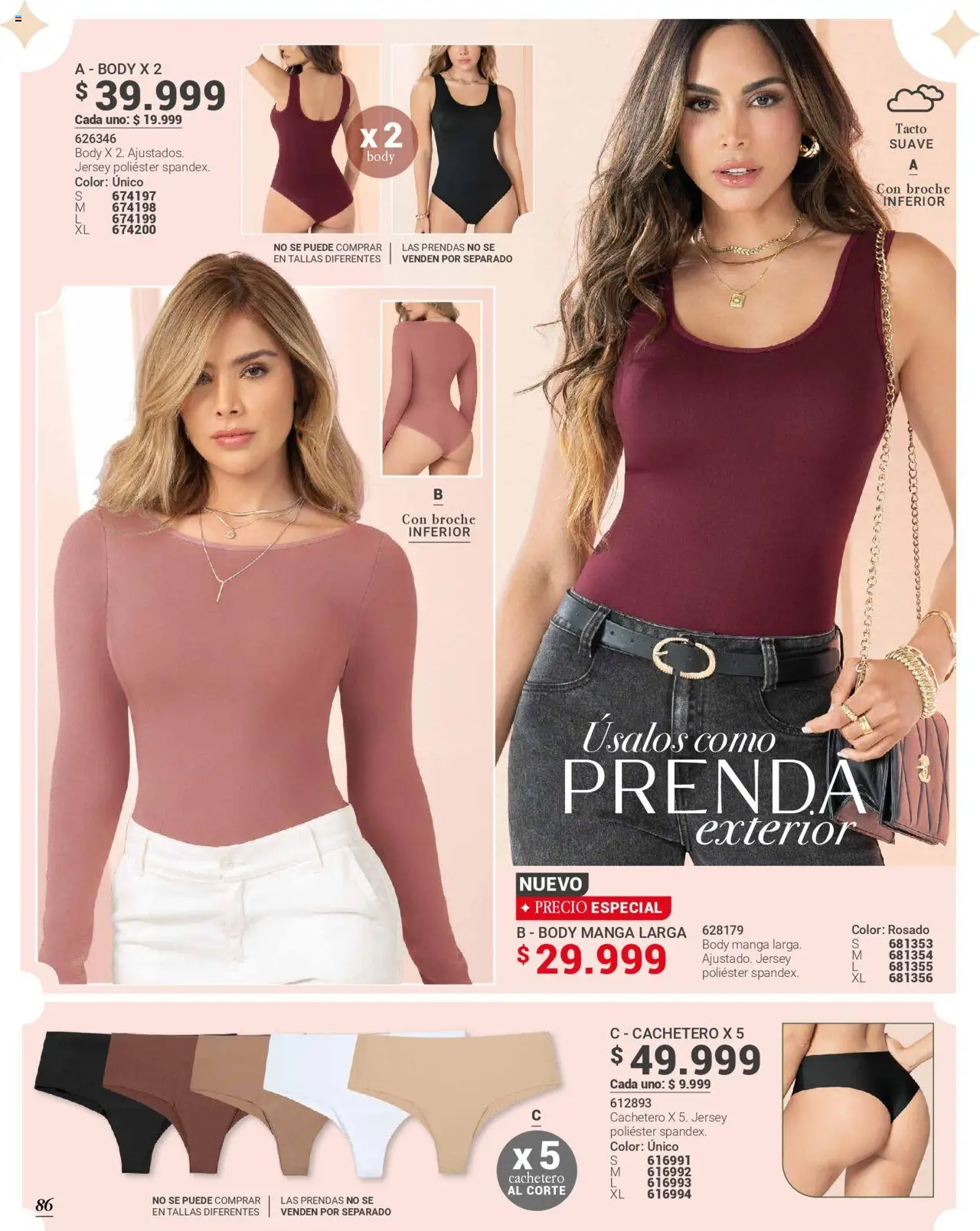 Carmel revista - valida desde el 28.07.2025 | Página: 88 | Productos: Body, Cachetero