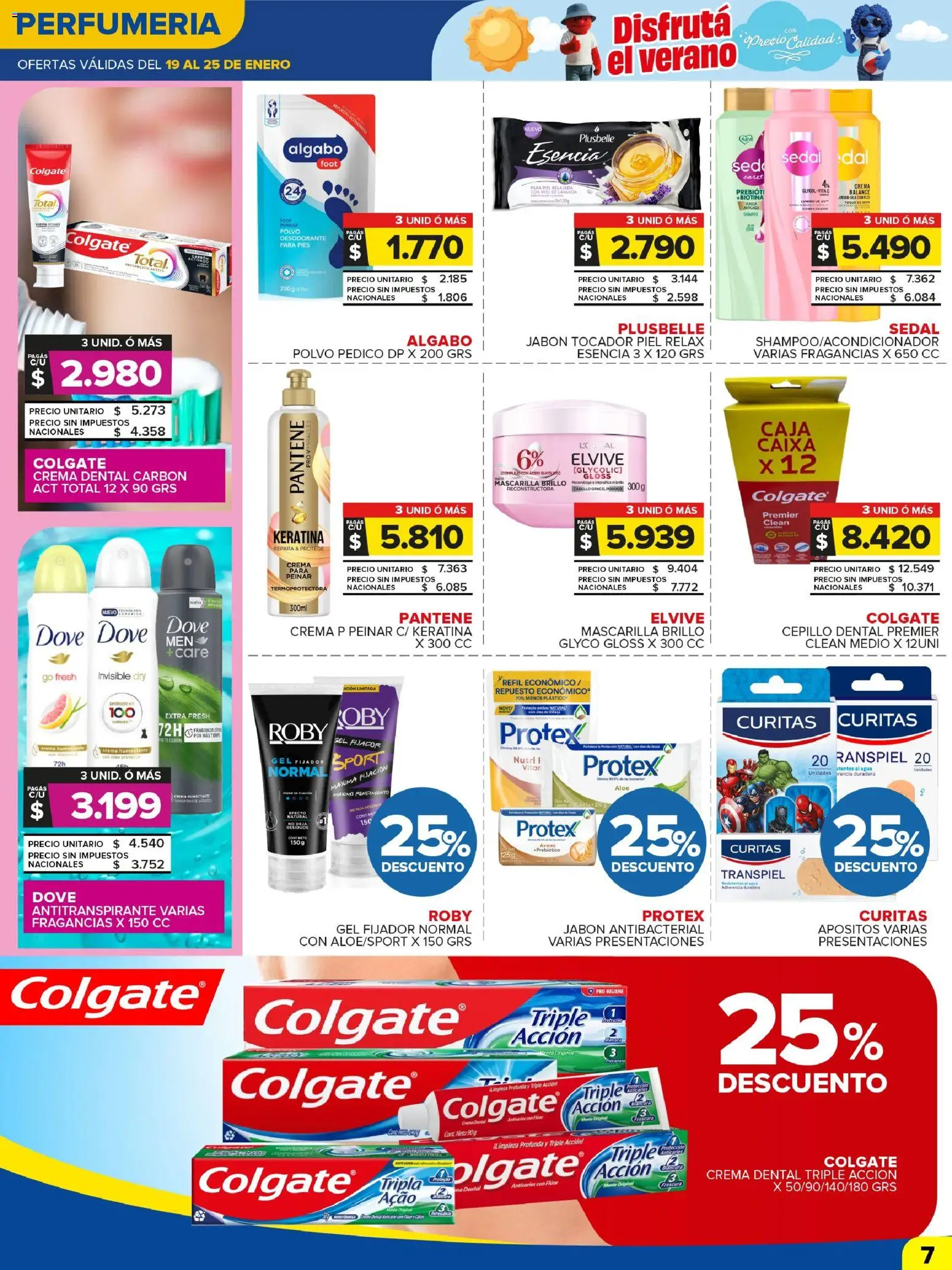 Carrefour Maxi catálogo │ válido desde el 19.01.2026 | Página: 7 | Productos: Mascarilla, Fragancia, Cepillo, Brillo