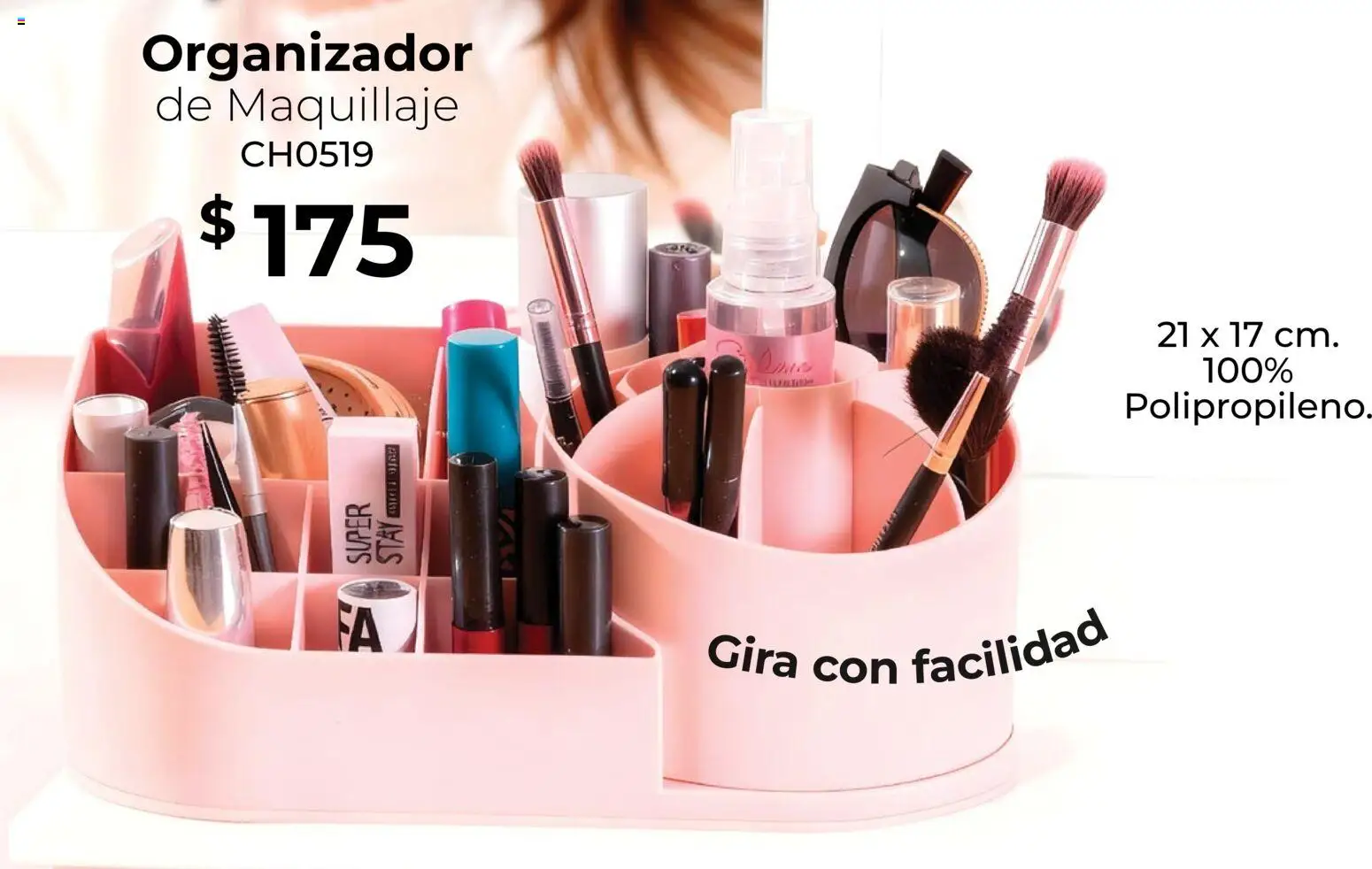 Nuevas ofertas de Colchas Concord válidas en toda la República Mexicana desde el 01.01.2026. ¡Encuentra las mejores ofertas en Colchas Concord catálogo! | Página: 30 | Productos: Organizador, Maquillaje