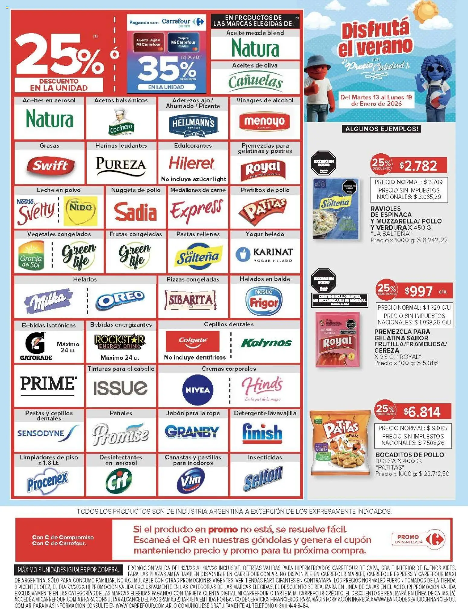 Carrefour ofertas │ válido desde el 13.01.2026 | Página: 11 | Productos: Banco, Azucar, Aceite, Oliva