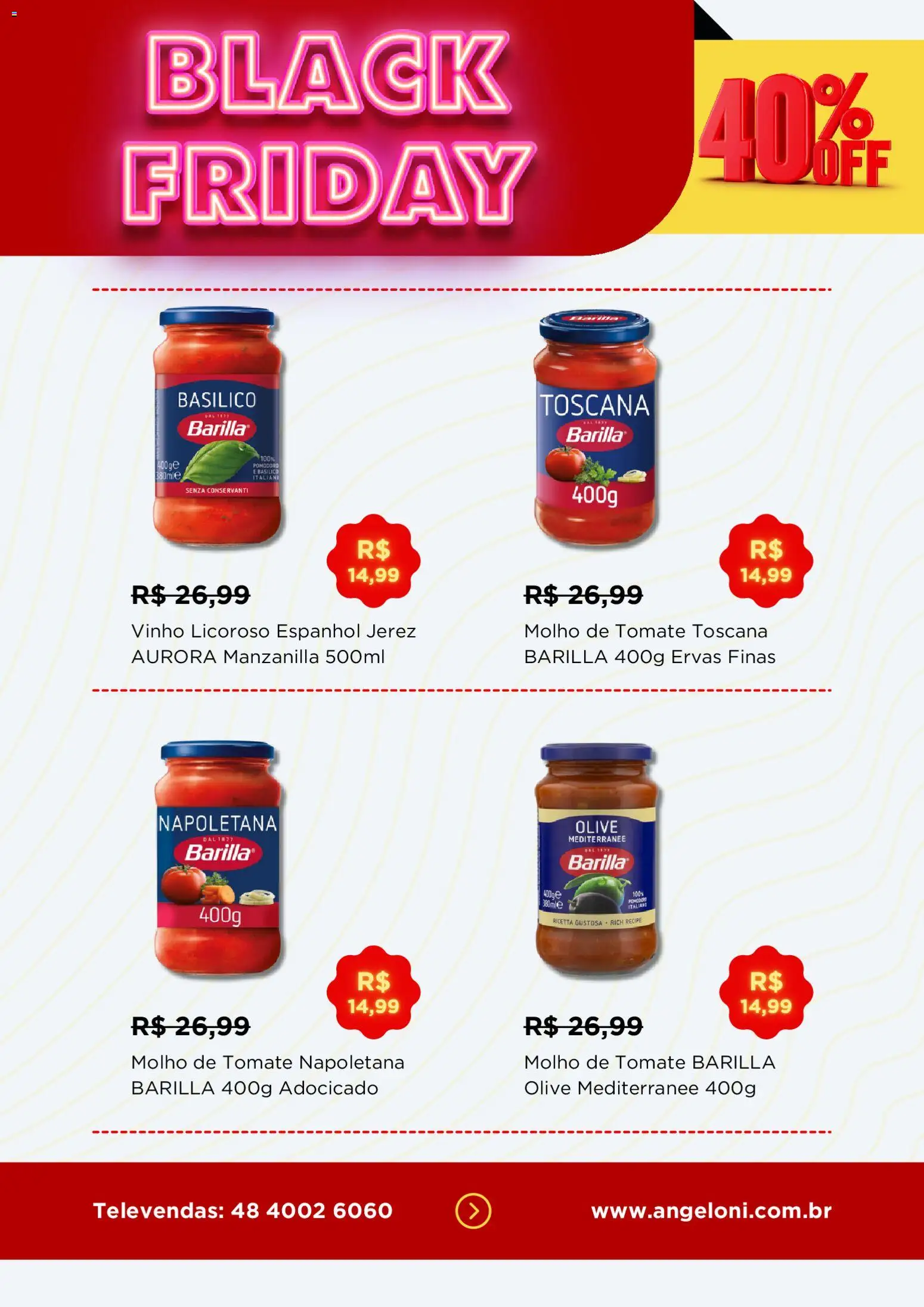 Angeloni Folheto - válido de 03.11.2025 | Página: 2 | Produtos: Molho de tomate, Vinho