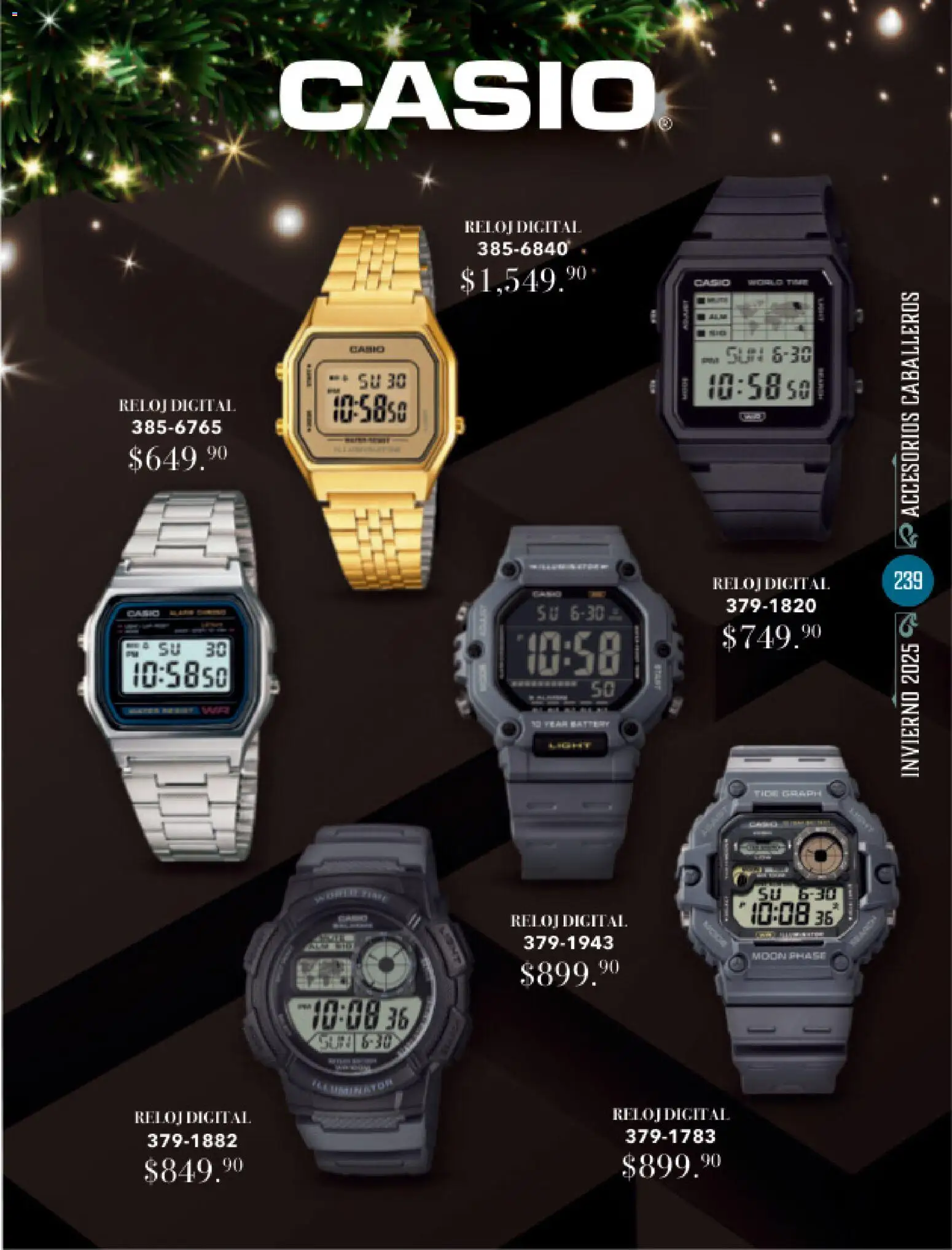 Nuevas ofertas de Andrea válidas en toda la República Mexicana desde el 26.11.2025. ¡Encuentra las mejores ofertas en Andrea catálogo Invierno! | Página: 239 | Productos: Reloj