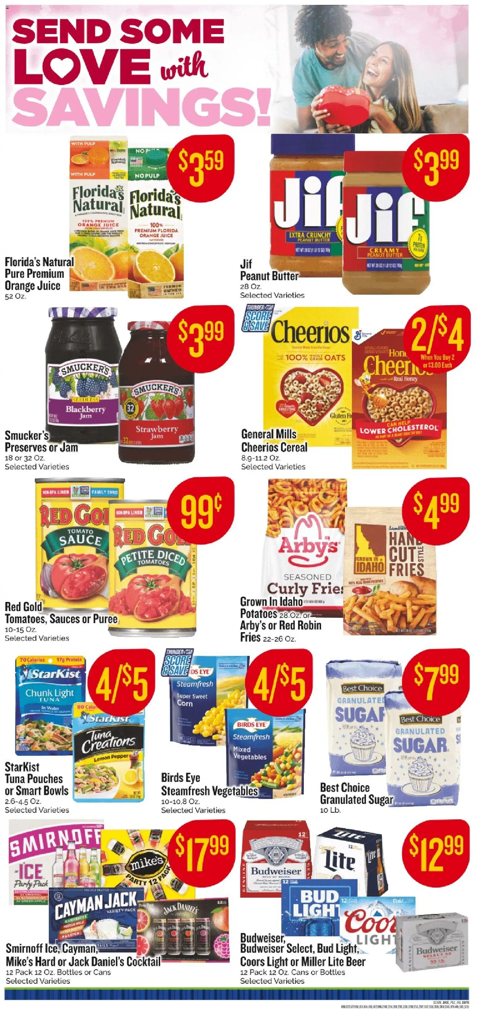 Homeland Weekly Ad - valid from 11.02.2026 | Page: 2 | Products: Pin, Tomatoes, Potatoes, Water