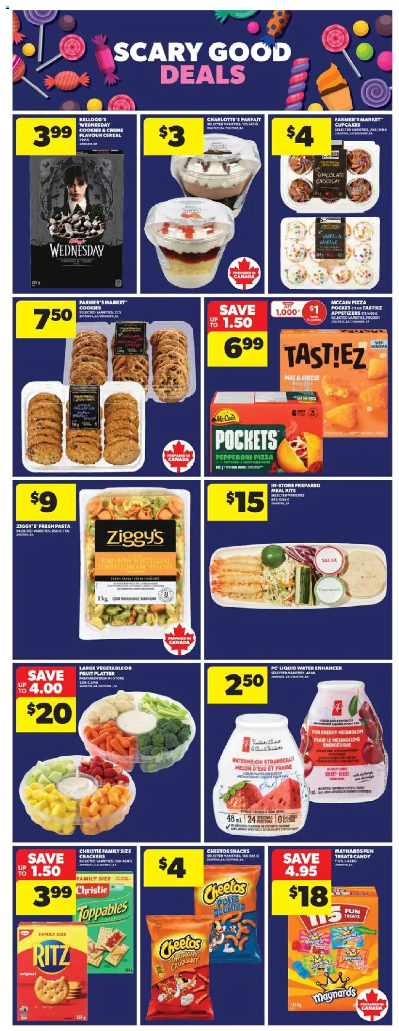 Real Canadian Superstore flyer valid from 16.10.2025 | Page: 16 | Products: Cookies, PC, Cheese, Chocolate