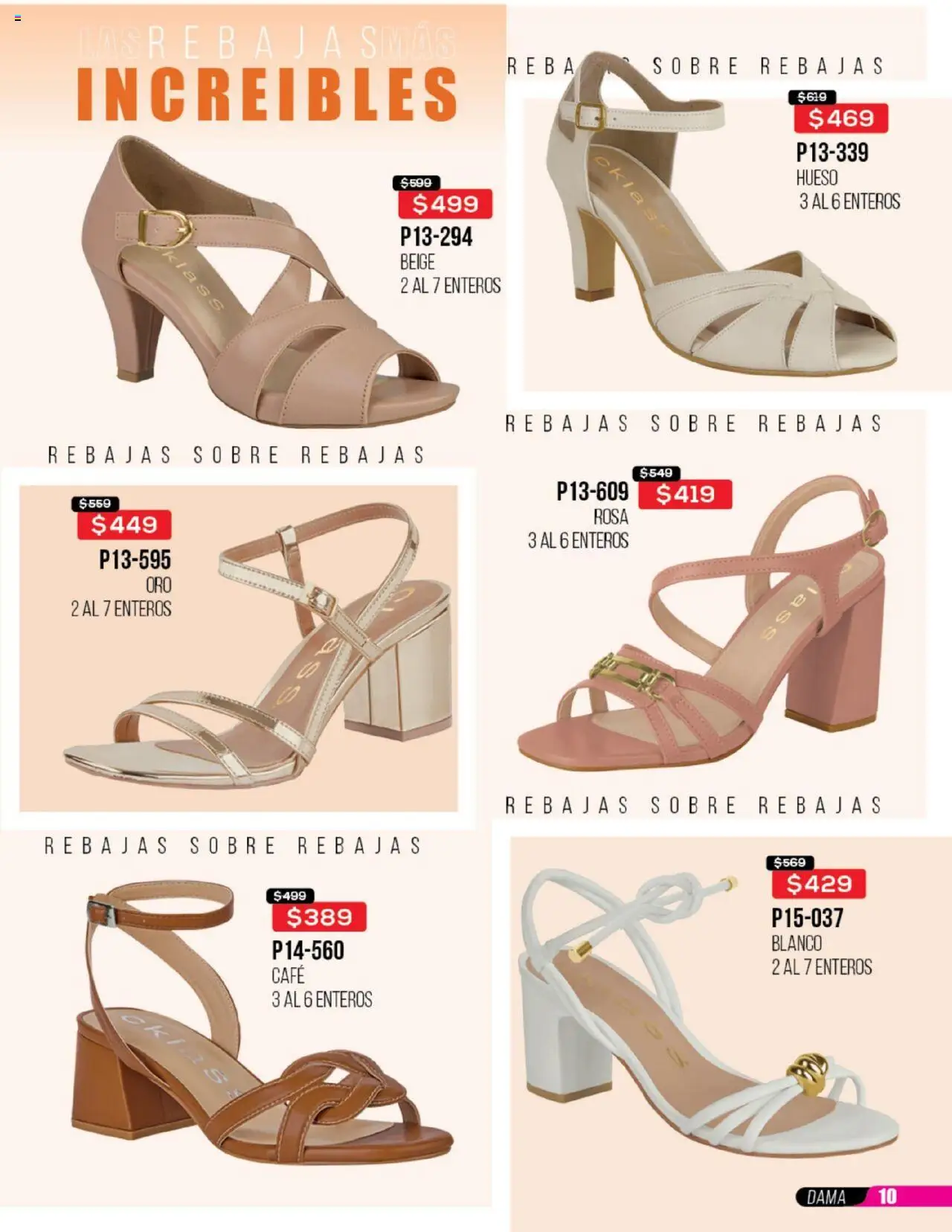 Nuevas ofertas de Cklass válidas en toda la República Mexicana desde el 23.06.2025. ¡Encuentra las mejores ofertas en Cklass catálogo Rebajas Sobre Calzado! | Página: 11 | Productos: Café, Sobre