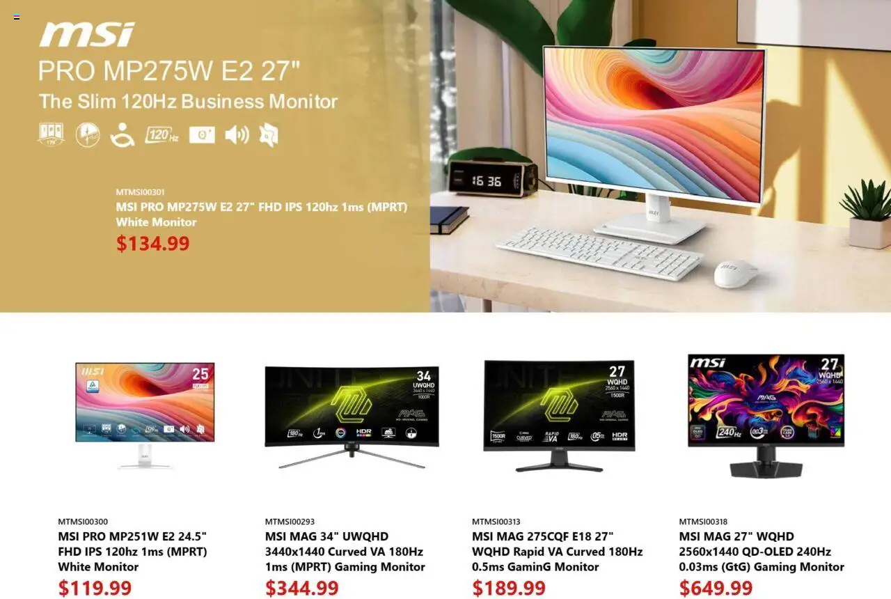 Canada Computers flyer valid from 15.08.2025 | Page: 8 | Products: Monitor