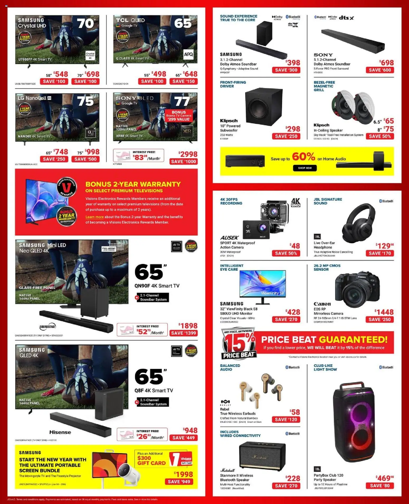 Visions flyer valid from 16.01.2026 | Page: 2 | Products: Cream, Tv, Camera, Grill