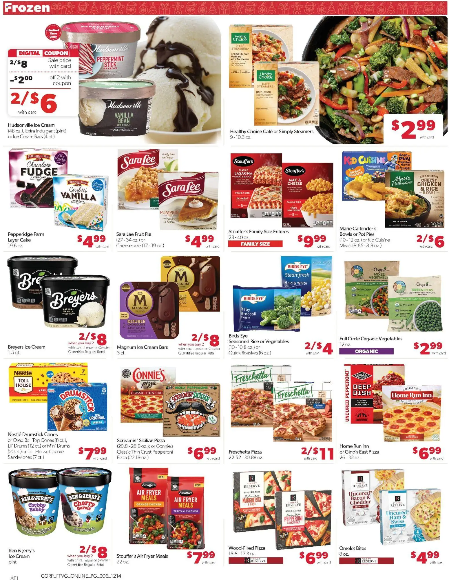Family Fare Weekly Ad - valid from 14.12.2025 | Page: 17 | Products: Ice cream, Sauce, Pumpkin, Bag