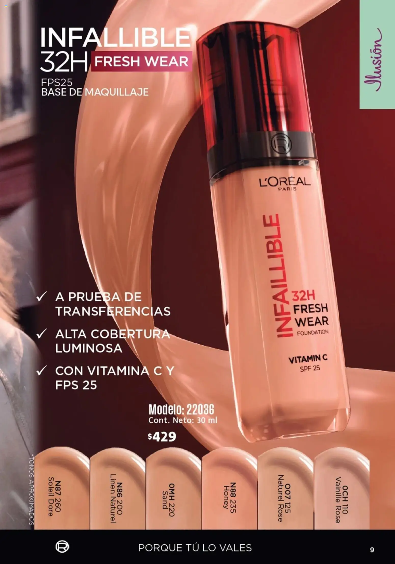 Nuevas ofertas de Ilusión válidas en toda la República Mexicana desde el 01.03.2026. ¡Encuentra las mejores ofertas en Ilusión catálogo Marcas Amigas! | Página: 11 | Productos: Base de maquillaje, Maquillaje