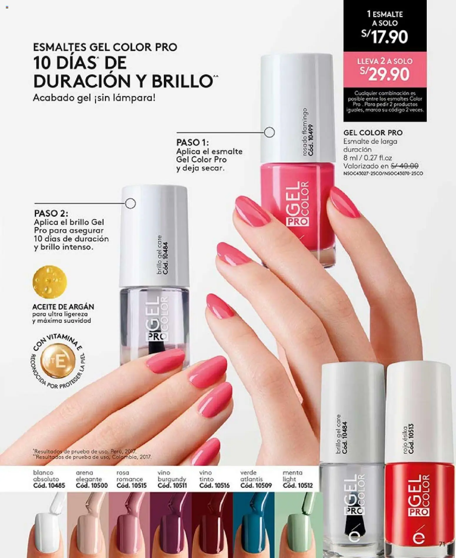 Catálogo Ésika válido desde 04.04.2026 | Página: 71 | Productos: Aceite, Lámpara, Vino