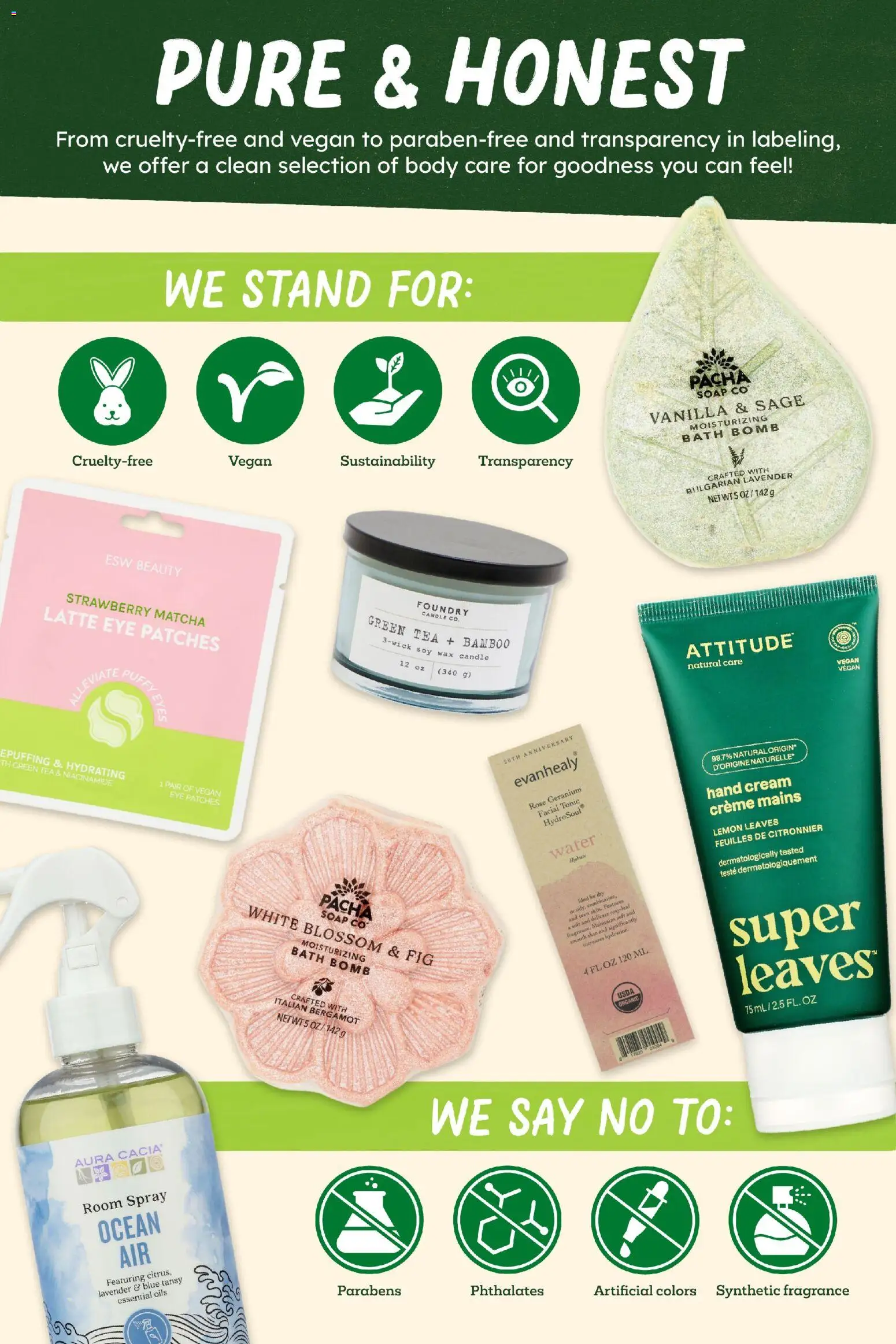 Sprouts Monthly Ad - valid from 25.03.2026 | Page: 30 | Products: Green Tea, Hand cream, Cream, Lemon