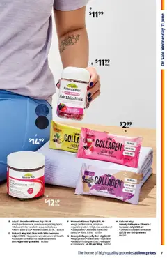 Aldi catalogue - valid from 11.06.2025 | Page: 7 | Products: Pineapple, Raspberry, Tights, Vitamin