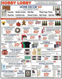 Preview of Hobby Lobby weekly ads valid from 17.08.2025