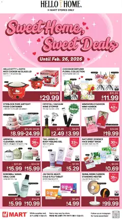 Preview of Hmart weekly ads valid from 20.02.2026