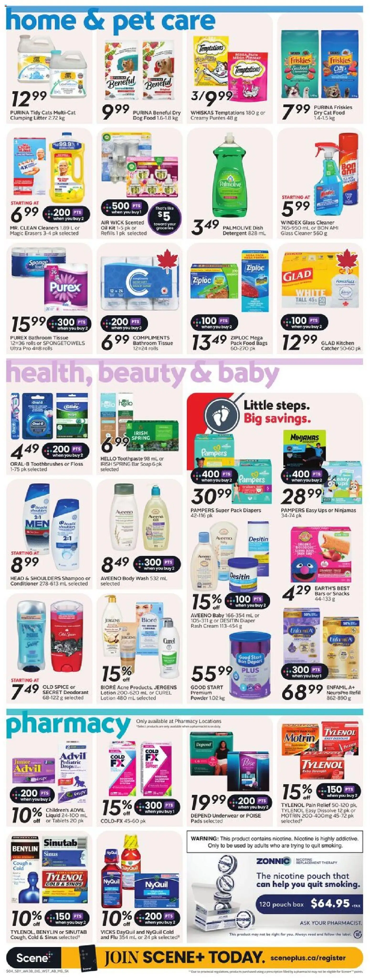 Safeway flyer valid from 15.01.2026 | Page: 12 | Products: Cream, Powder, Sponge, Oil