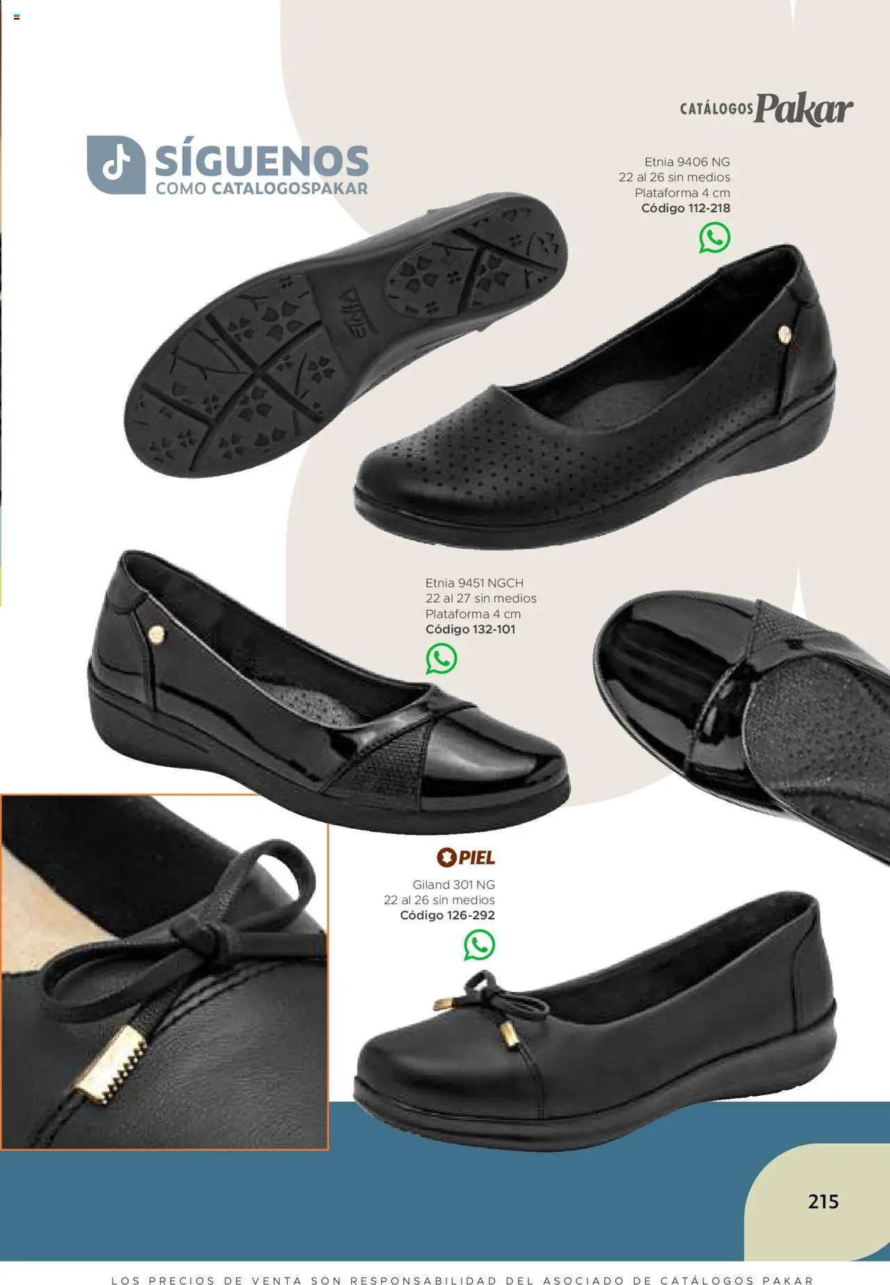 Nuevas ofertas de SC Pakar válidas en toda la República Mexicana desde el 24.07.2025. ¡Encuentra las mejores ofertas en SC Pakar Catálogo Mujer otoño / invierno! | Página: 215