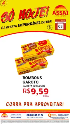 Assaí Atacadista ofertas - GO - Pré-Visualização do folheto da loja Assaí Atacadista, válido de 03.04.2026