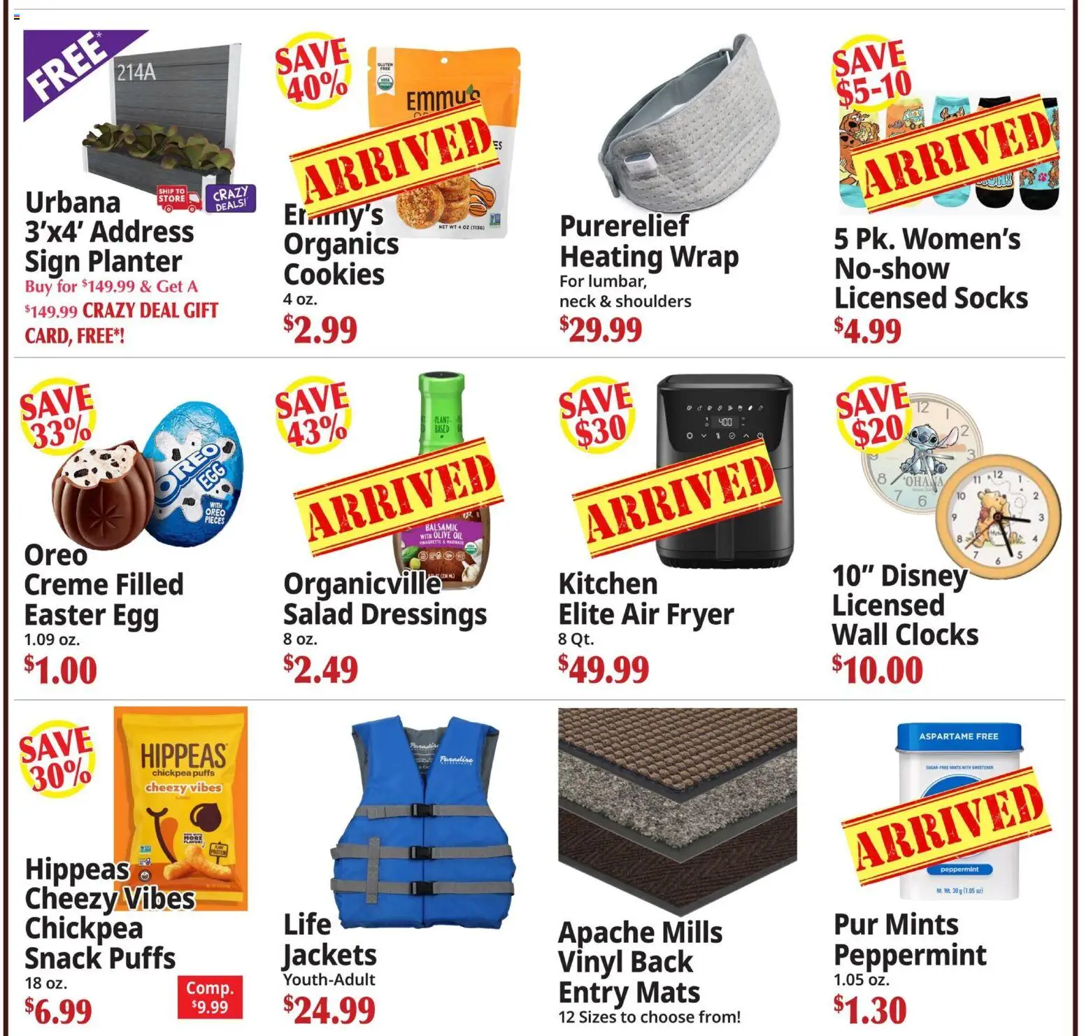 Ocean State Job Lot Ad - valid from 19.02.2026 | Page: 5 | Products: Fryer, Oil, Cookies, Socks