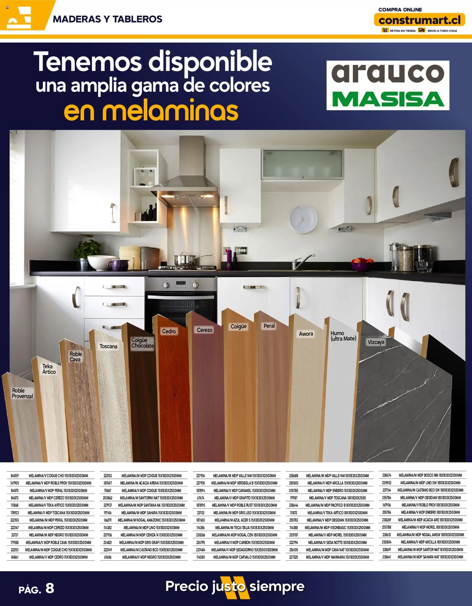 Construmart Ofertas │ válido desde el 01.04.2026 | Página: 8 | Productos: Provenzal, Cava, Mate, Chocolate