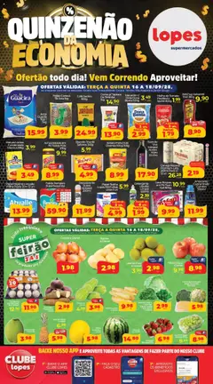 Lopes Supermercados - Ofertas da semana - Pré-Visualização do folheto da loja Lopes Supermercados, válido de 16.09.2025