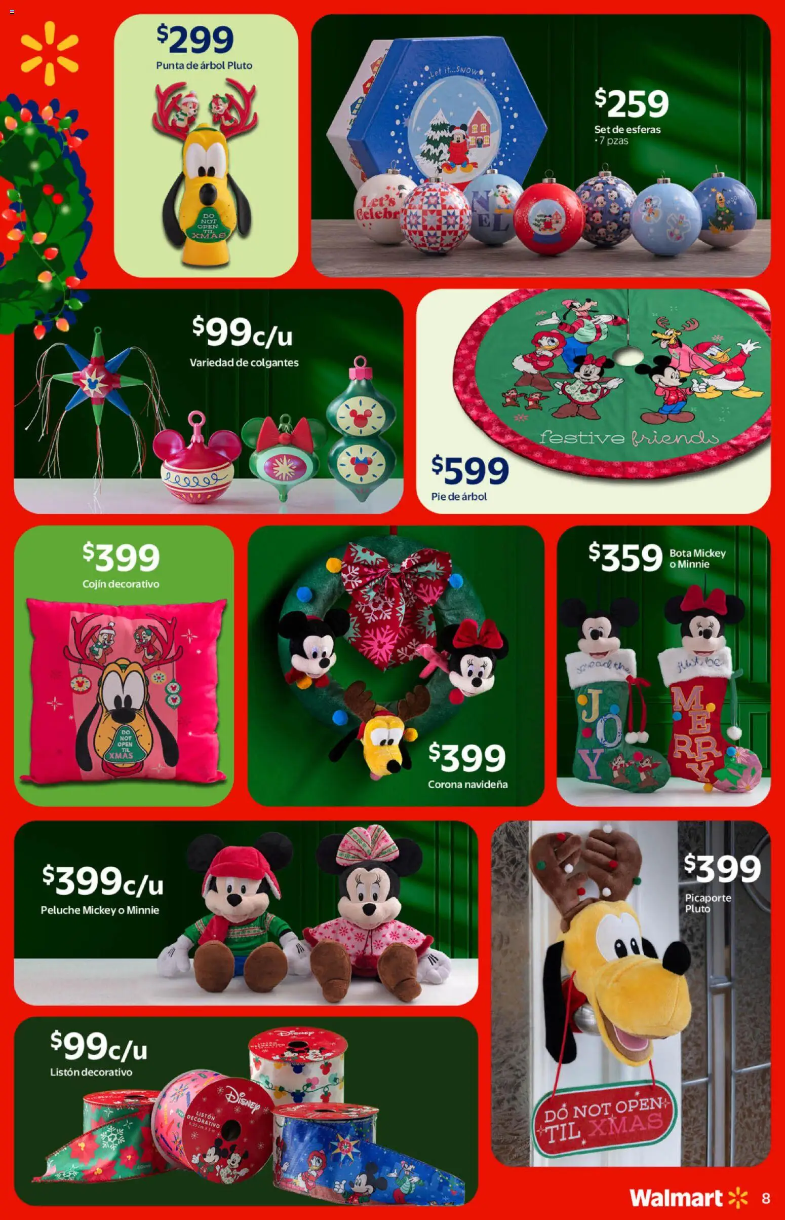 Nuevas ofertas de Walmart válidas en toda la República Mexicana desde el 21.10.2025. ¡Encuentra las mejores ofertas en Walmart catálogo Navidad! | Página: 8 | Productos: Picaporte