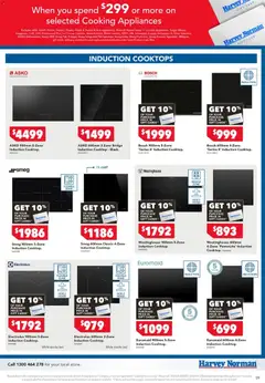 Preview of Harvey Norman Cooking Gift Card - valid from 20.02.2026 | Page: 9 | Products: Accessories, Laundry, Cooktop
