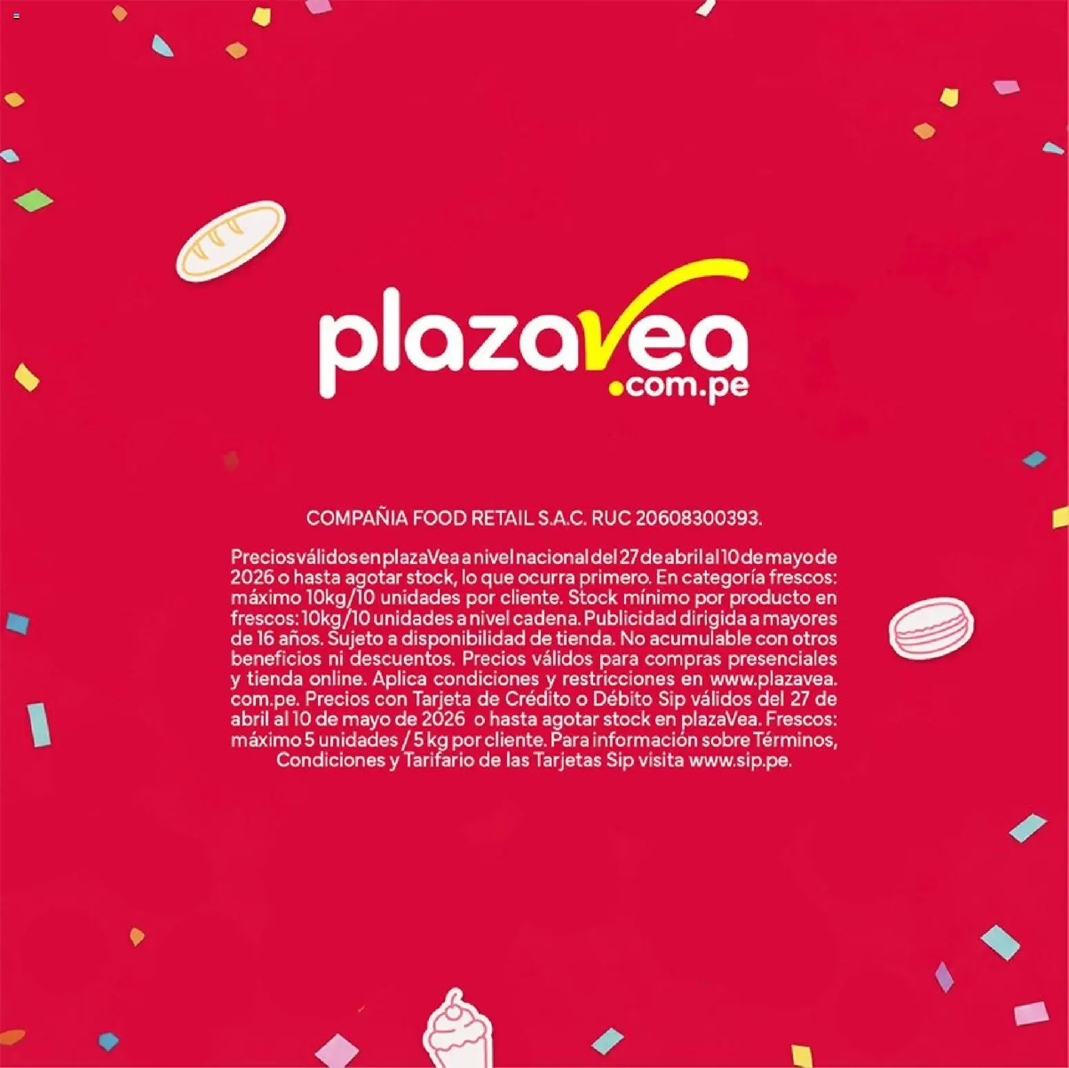 Catálogo Plaza Vea válido desde 27.04.2026 | Página: 6