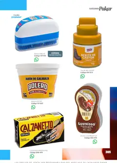 Vista previa de SC Pakar catálogo Mujer, nuevo folleto de la tienda, válido en México a partir del 30.01.2026 | Página: 305 | Productos: Cepillo, Aceite, Limpiador, Jabón