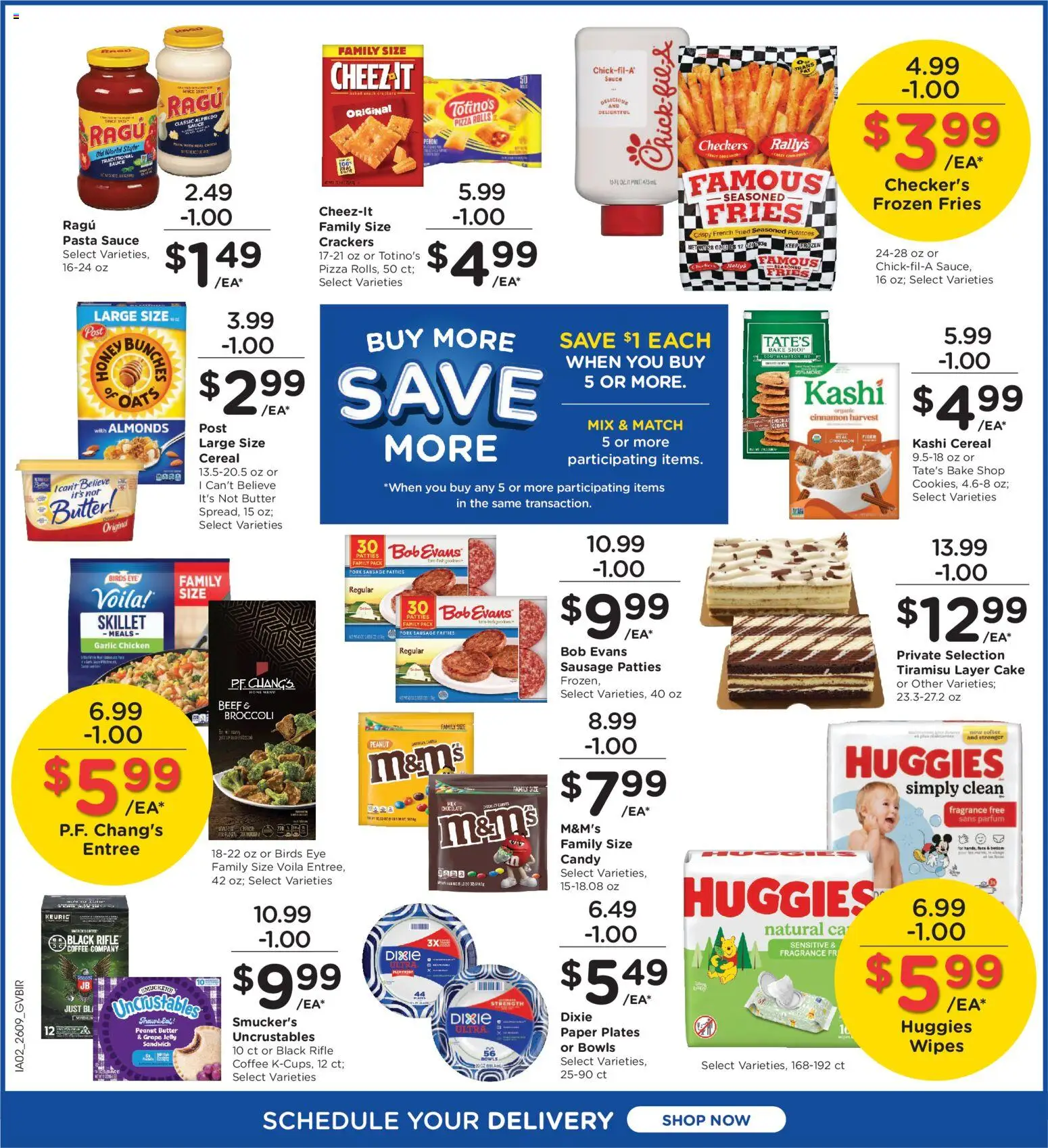 Kroger Ad - valid from 01.04.2026 | Page: 3 | Products: Broccoli, Fragrance, Butter, Sausage